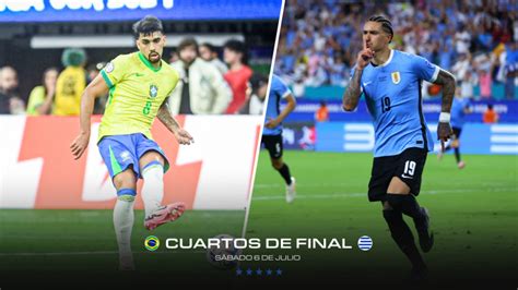 brasil vs uruguay hoy